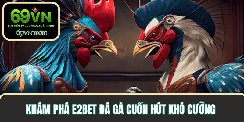 Khám phá E2BET đá gà cuốn hút khó cưỡng